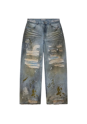 Vale ripped stonewashed jeans - Blue