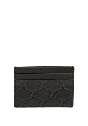 Gucci Pre-Owned 2000-2015 Guccissima card holder - Black