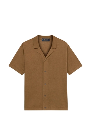 Brooks Brothers knitted shirt - Brown