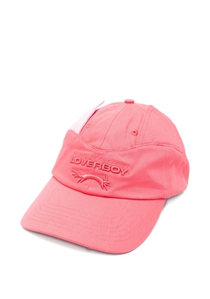 Charles Jeffrey Loverboy ears-detail colourblock baseball cap - Pink