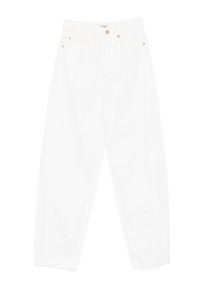 SANDRO five-pockets cotton jeans - White