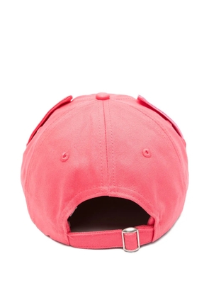 Charles Jeffrey Loverboy ears-detail colourblock baseball cap - Pink