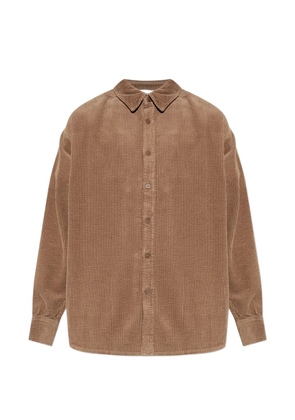American Vintage Padow corduroy shirt - Brown