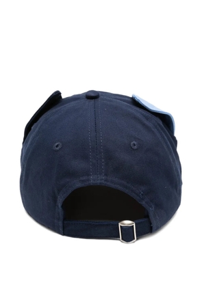 Charles Jeffrey Loverboy ears-detail colourblock baseball cap - Blue