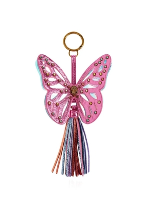 Kurt Geiger London butterfly-tassel charm - Pink