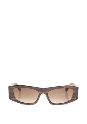 Balenciaga Eyewear rectangle-frame sunglasses - Brown
