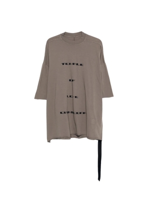 Rick Owens DRKSHDW Tommy text-graphic T-shirt - Green