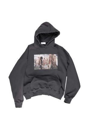 ALEXANDER DIGENOVA meatlocker graphic hoodie - Grey