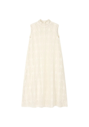 TOMBOY crochet dress - Neutrals