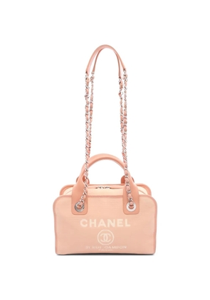 CHANEL Pre-Owned 2021 Deauville Bowling tote bag - Pink