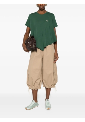 LOEWE asymmetric T-shirt - Green