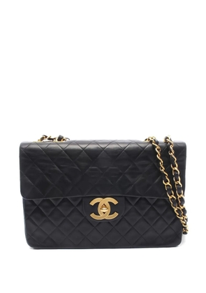 CHANEL Pre-Owned 1994 Deca Matelassé shoulder bag - Black