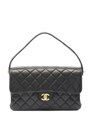 CHANEL Pre-Owned 1996-1997 diamond-quilting tote bag - Black