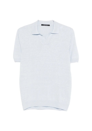 Tagliatore Keith V-neck T-shirt - Blue