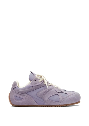 Axel Arigato Slow suede-panel sneakers - Purple