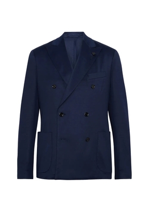Lardini double-breasted jacket - Blue