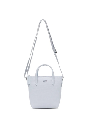 Lacoste zipped mini tote bag - Blue