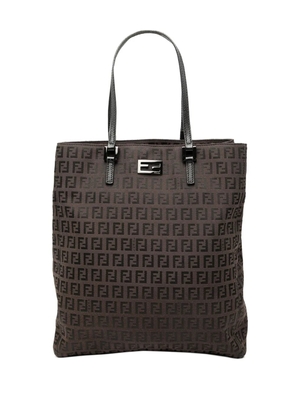 Fendi Pre-Owned 2000-2010 Zucchino Canvas tote bag - Brown