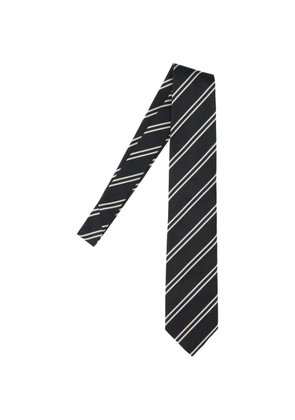 TOM FORD striped tie - Black