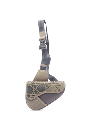 Christian Dior Pre-Owned 2010s Saddle Saddle leather belt bag - Grey