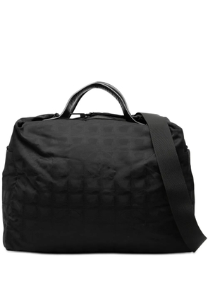 CHANEL Pre-Owned 2000-2002 New Line Nylon travel bag - Black