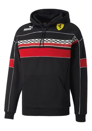 PUMA logo-print hoodie - Black