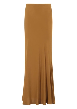 Federica Tosi flared skirt - Brown