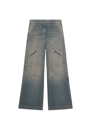 Off-White zip-pocket jeans - Blue