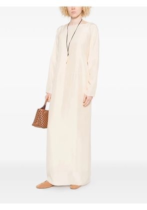 RUOHAN Soma tie-waist maxi dress - Neutrals