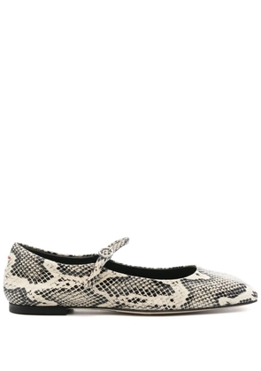 Aeyde Uma ballet flats - Neutrals