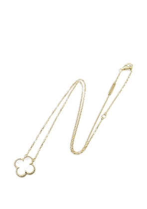 Van Cleef & Arpels Pre-Owned 2010s mother of pearl necklace - Gold