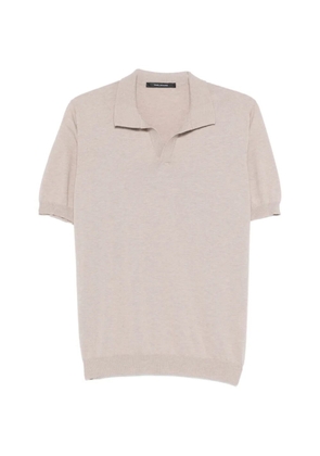 Tagliatore Keith V-neck T-shirt - Neutrals