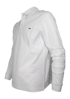 Paul & Shark logo-embroidered polo shirt - White