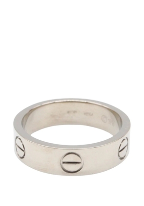 Cartier 1996 18K White Gold Classic Love ring - Silver