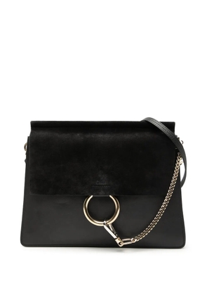 Chloé Pre-Owned 2016 Medium Leather Faye shoulder bag - Black