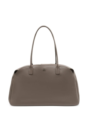 Courrèges maxi Strip shoulder bag - Brown