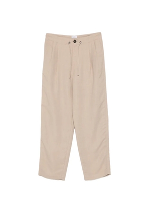 Brunello Cucinelli pences drawstring trousers - Neutrals