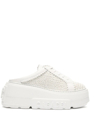 Casadei Nexus Sabot Hanoi mules - White