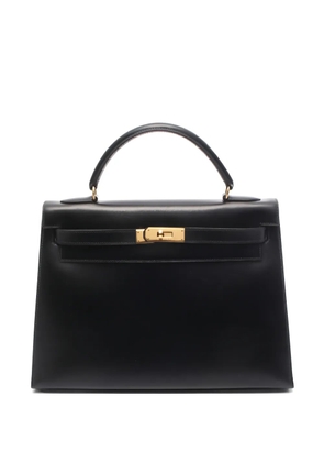 Hermès Pre-Owned 1992 32 Kelly gold hardware handbag - Black