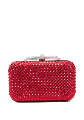 MACH & MACH embellished-bow mini bag - Red