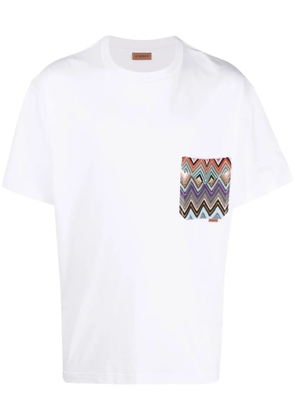 Missoni crew neck short-sleeved T-shirt - White
