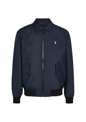 Polo Ralph Lauren logo-embroidered bomber jacket - Blue