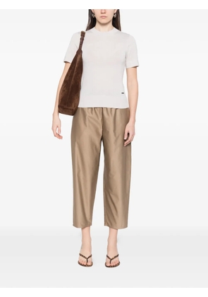 Dusan elasticated trousers - Neutrals