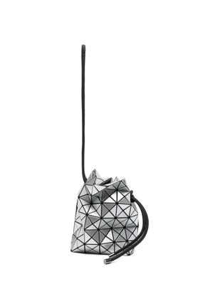 Bao Bao Issey Miyake geometric-print drawstring tote bag - Silver