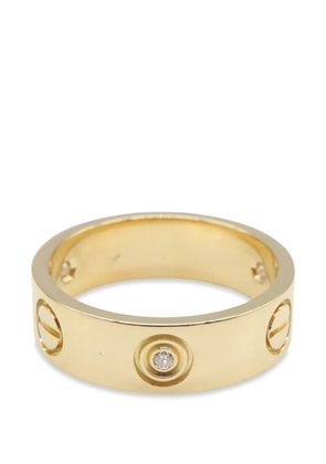 Cartier diamond 18k gold Love ring
