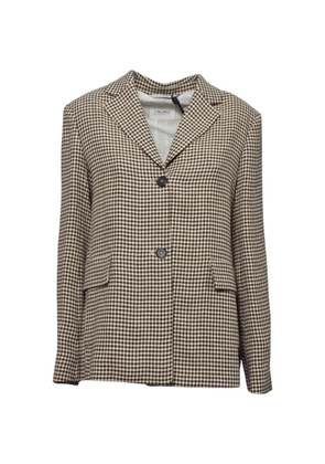 'S Max Mara checked blazer - Neutrals