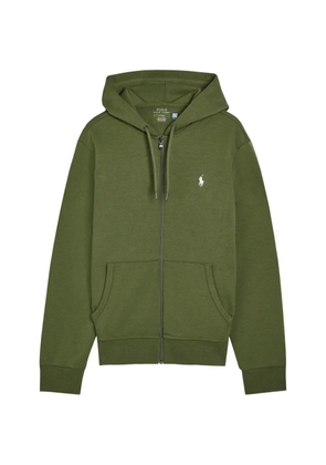 Polo Ralph Lauren logo-embroidered hoodie - Green