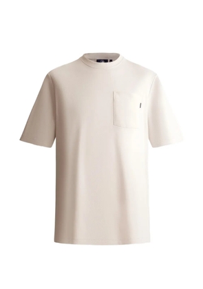 Fusalp Tylerr pocket-detail short-sleeved cotton T-shirt - Neutrals