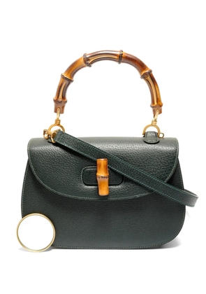 Gucci Pre-Owned 1990s Bamboo tote bag - Green