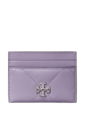 Tory Burch Kira diamond quilt card case - Purple